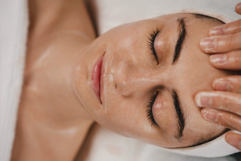 Facial massage treatment